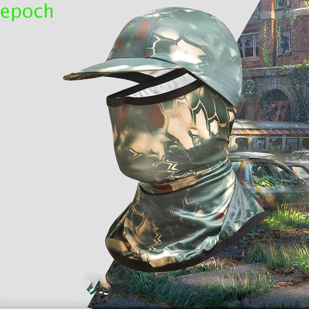 Epoch Mũ Trùm Đầu Che Nắng Bằng Lụa Lạnh Chống Bụi Chống Gió Khô Nhanh Bảo Vệ Cổ Dùng Khi Leo Núi / Làm Mát