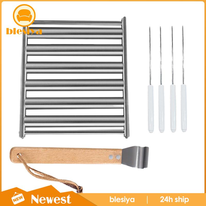 Giá Đỡ Dùng Để Cuộn Xúc Xích Khi Nướng Bbq Tiện Dụng