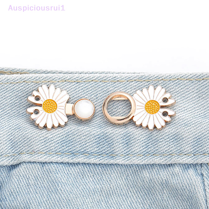 Auspiciousrui1 Đai Thắt Lưng Quần Jean Nút Khóa Có Thể Tháo Rời Vô Hình Có Thể Điều Chỉnh Được