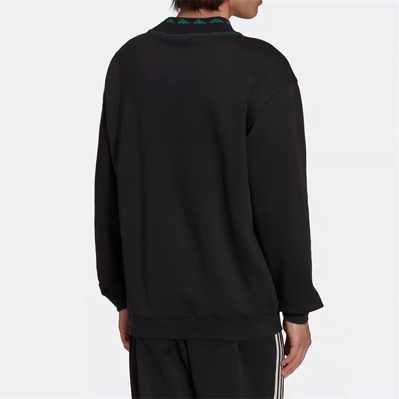 Áo Sweater Cổ Cao Thêu Logo AD100% Thời Trang Cho Nam