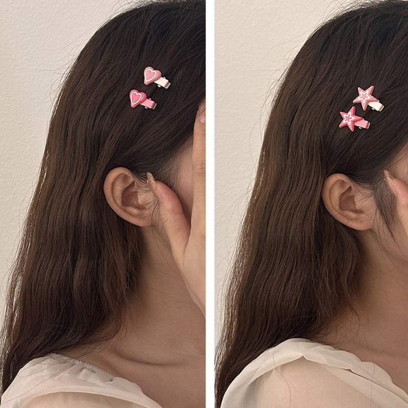 Kẹp TóC HìNh Ngôi Sao / TráI Tim Dễ Thương Cho Nữ