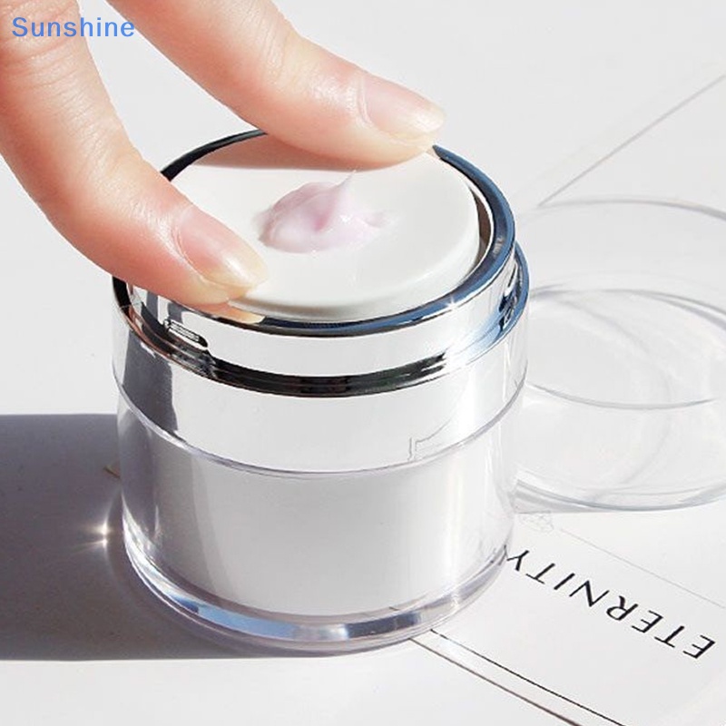 Lọ Rỗng Đựng Kem Bằng Acrylic Có Vòi Bơm Tiện Dụng