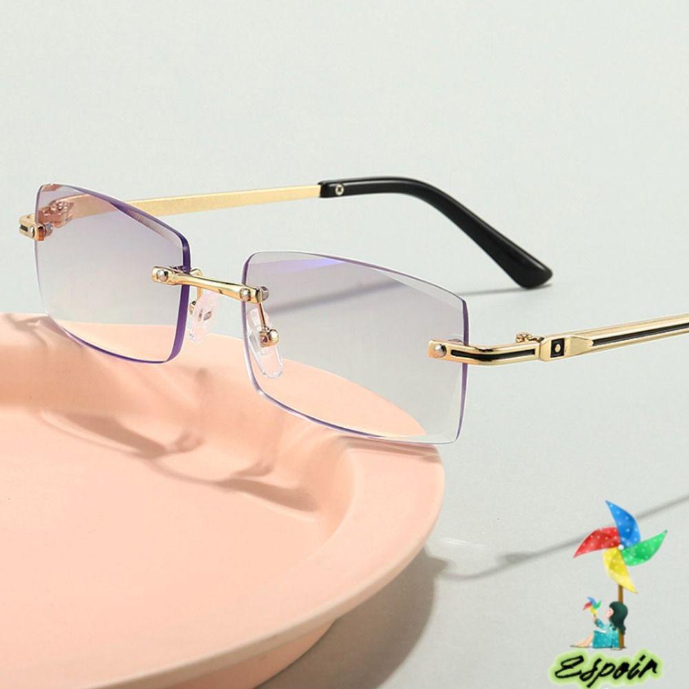 ESPO Kính Đọc Sách Gọng Vuông Chống Ánh Sáng Xanh Phong Cách Vintage