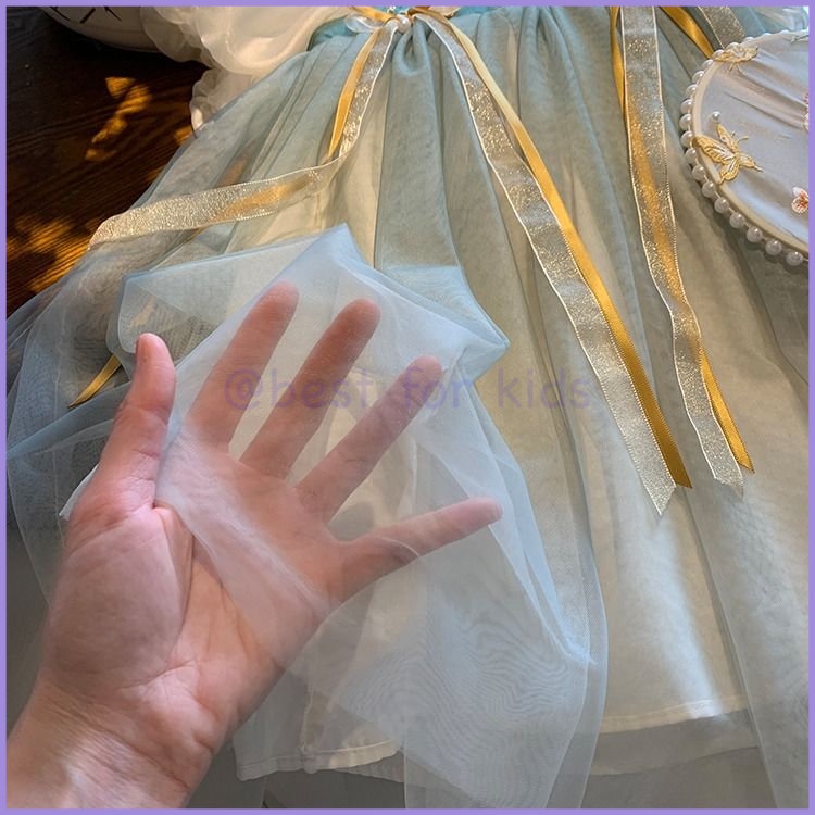 Đầm Hán Phục Thời Trang Mùa Hè Xinh Xắn Cho Bé Gái