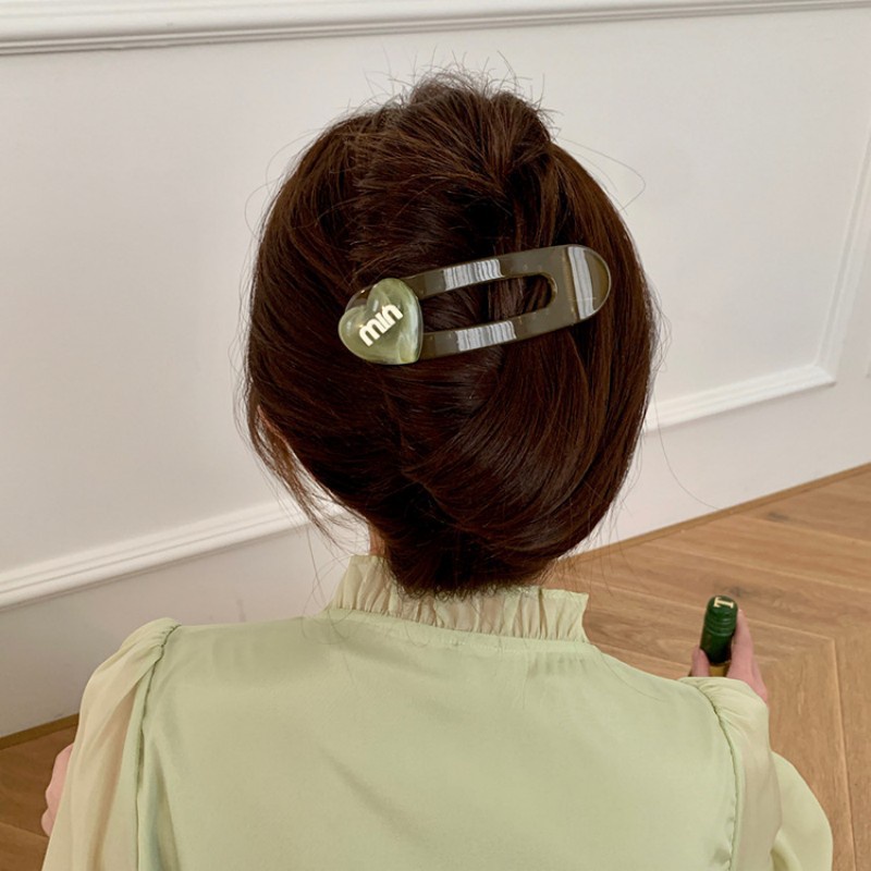 Kẹp Tóc Hình Trái Tim Thời Trang Mới 2023 Dành Cho Nữ