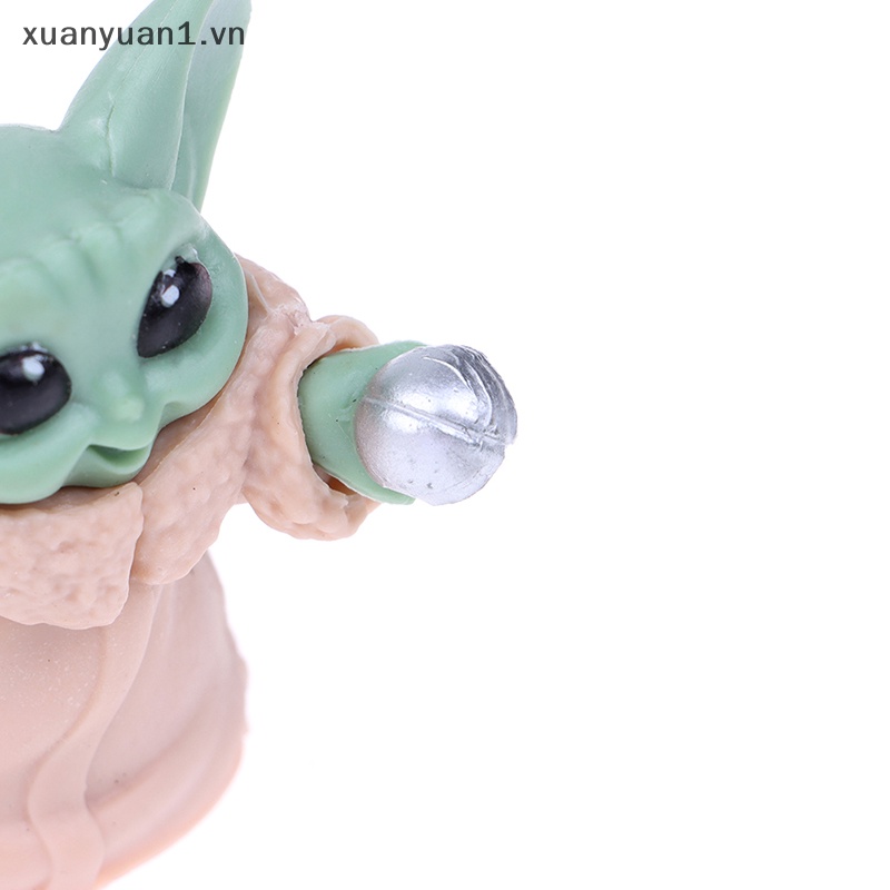 Set 5 Mô Hình Đồ Chơi Nhân Vật Baby Yoda Grogu Mandalorian