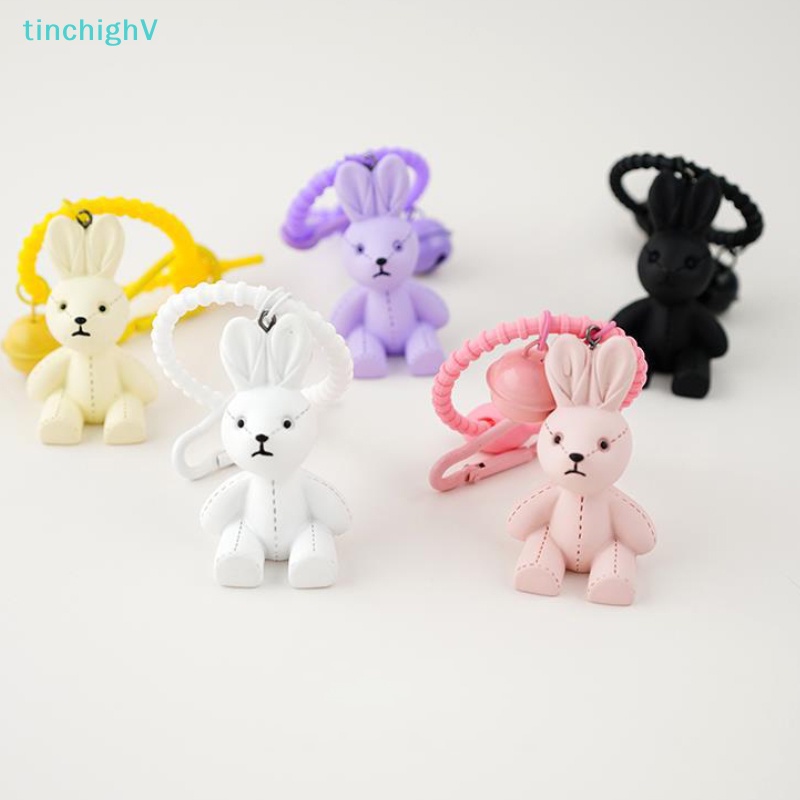 [TinchighV] Móc Khóa Hình Thỏ Hoạt Hình Dễ Thương Sáng Tạo Trang Trí Túi Xách Nữ [Mới]