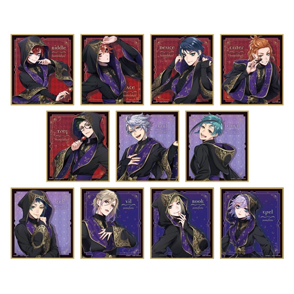 Pack thẻ nhân phẩm Shikishi Twisted Wonderland chính hãng - Tranh giấy Twisted Wonderland