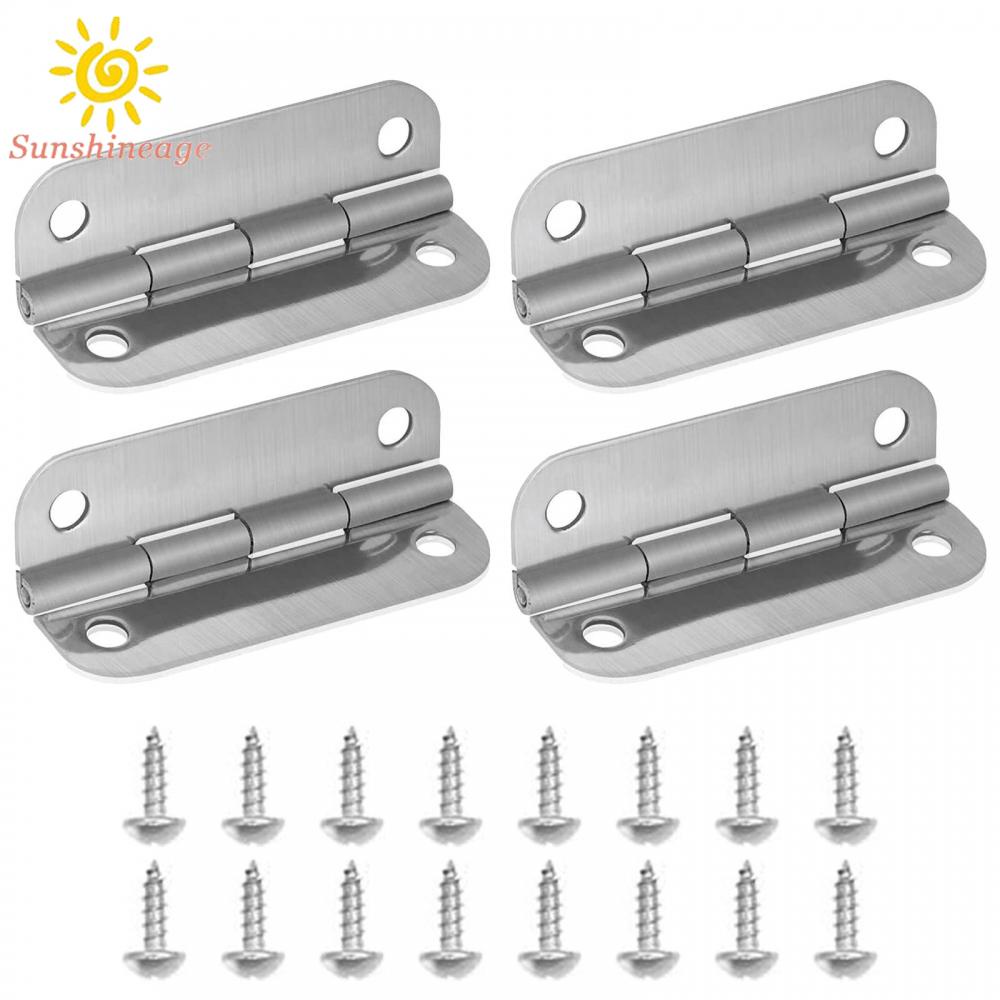 Bộ 4 Bản Lề Làm Mát Bằng Thép Không Gỉ Thay Thế Kèm Ốc Vít Cho Igloo Ice Chests