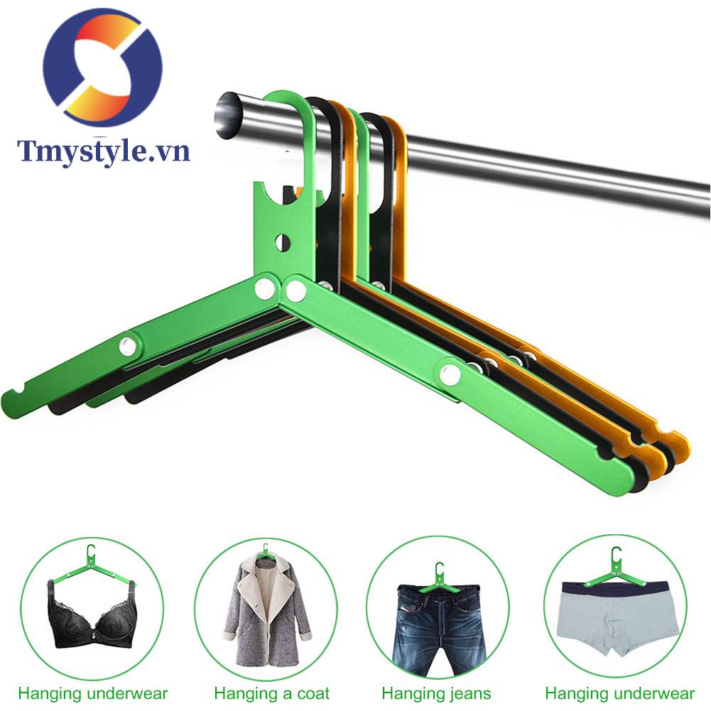 Móc Phơi Đồ Bằng Hợp Kim Nhôm Có Thể Gấp Gọn Tiện Lợi