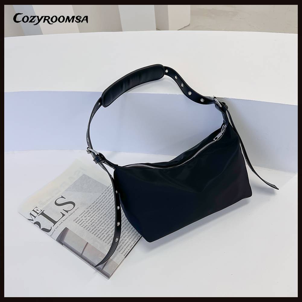 Túi Đeo Chéo Đựng Mỹ Phẩm Chất Liệu Nylon Thời Trang Cho Nữ