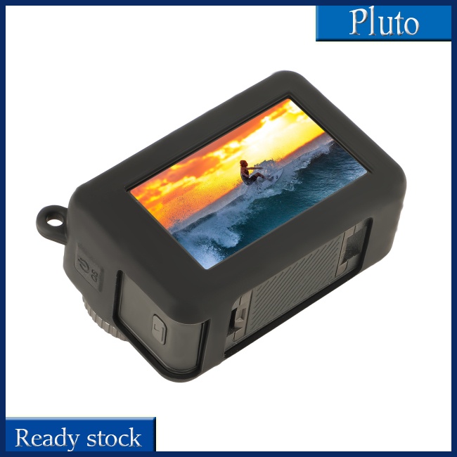 Mới Ốp Bảo Vệ Máy Ảnh Bằng Silicon Chống Trầy Kèm Dây Đeo Tiện Dụng Cho Osmo Action 3