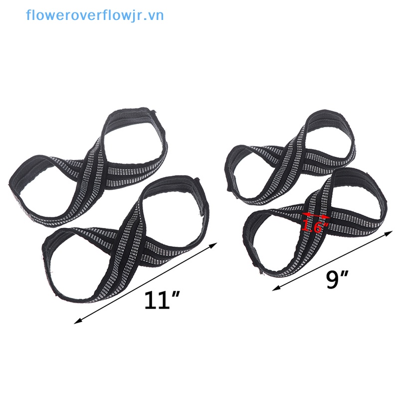 1 Cặp Đai Quấn 8 Dây Đai Chịu Lực Tốt Cho Deadlift Weight Lifg Shrugs