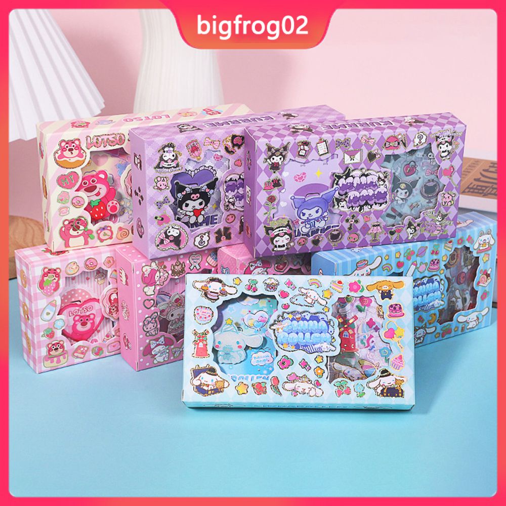 Hộp Quà Dán Hình Nhân Vật Anime Sanrio My Melody Diy