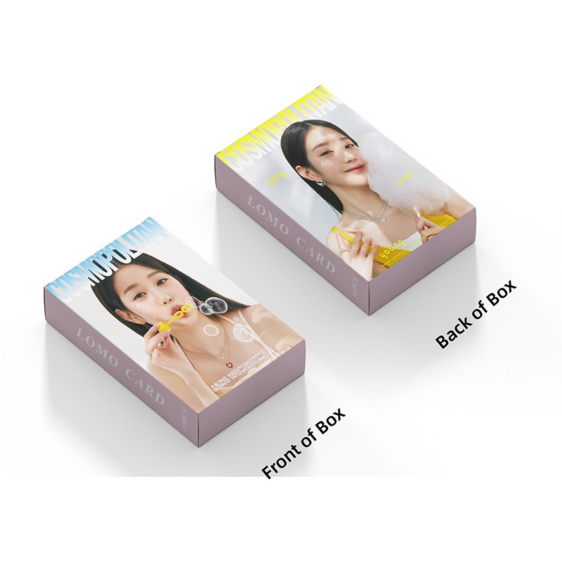 IVE WONYOUNG LOMO Card Set 55 Tấm Thẻ Ảnh Hình Nhóm Nhạc KPOP