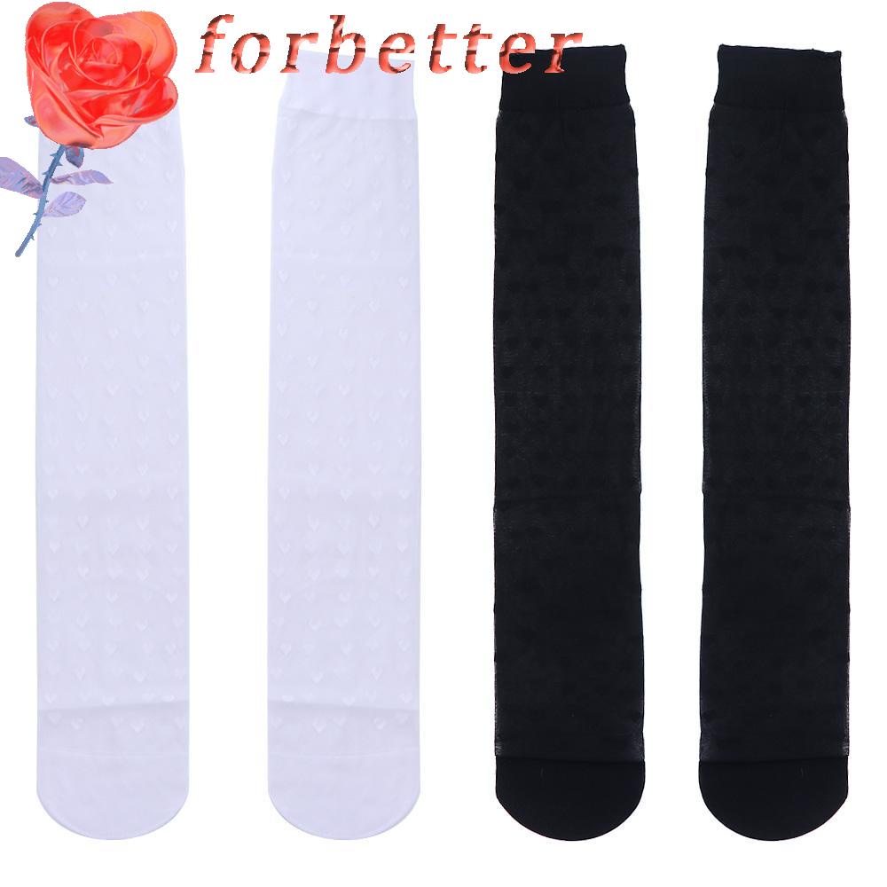 FORBETTER Vớ Dài Siêu Mỏng Thoáng Khí Thoải Mái Phong Cách Lolita Cho Nữ