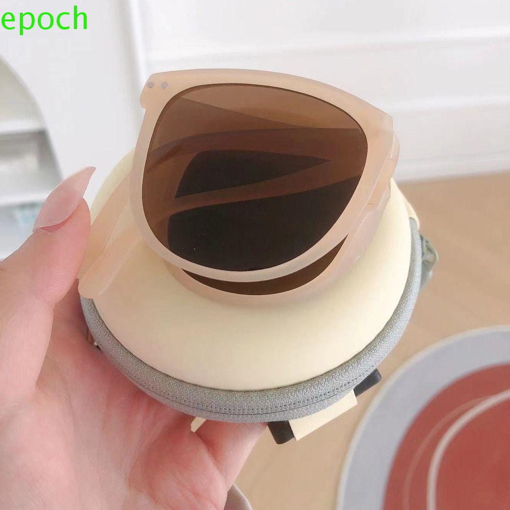 EPOCH Hộp Đựng Mắt Kính Hình Tròn Có Dây Đeo Tiện Dụng