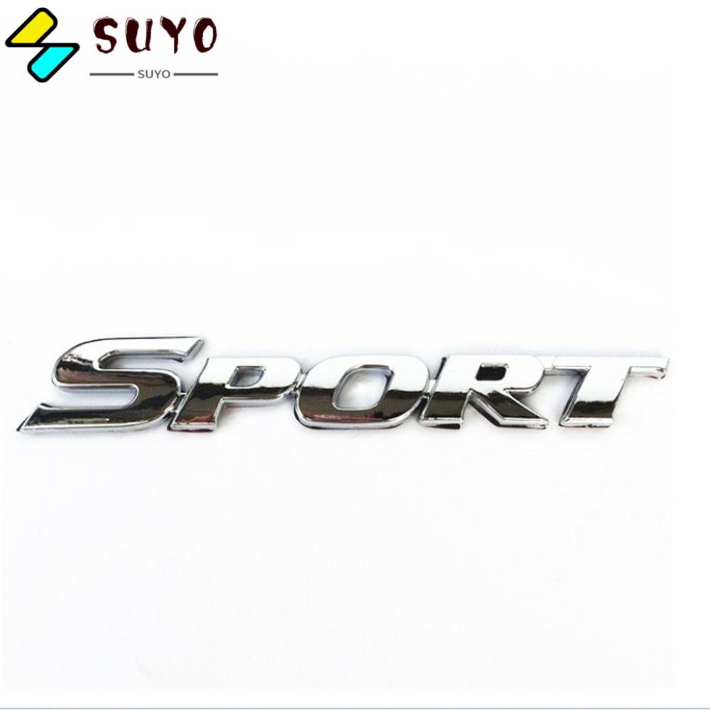 SUYO FENDER Miếng Dán Kim Loại Trang Trí Xe Hơi / Xe Máy