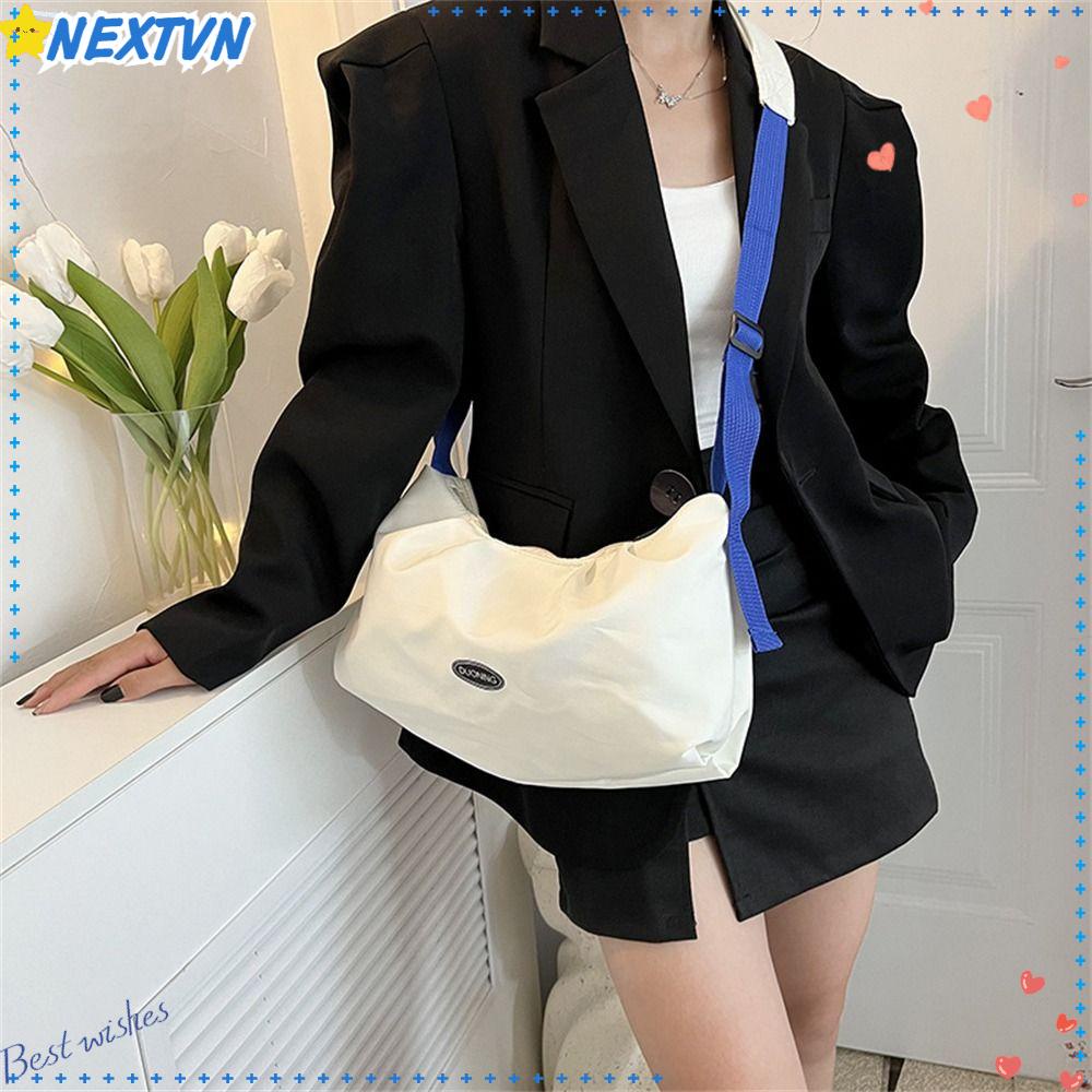 NEXTVN Túi Xách Du Lịch Cỡ Lớn Bằng Nylon Màu Sắc Đơn Giản