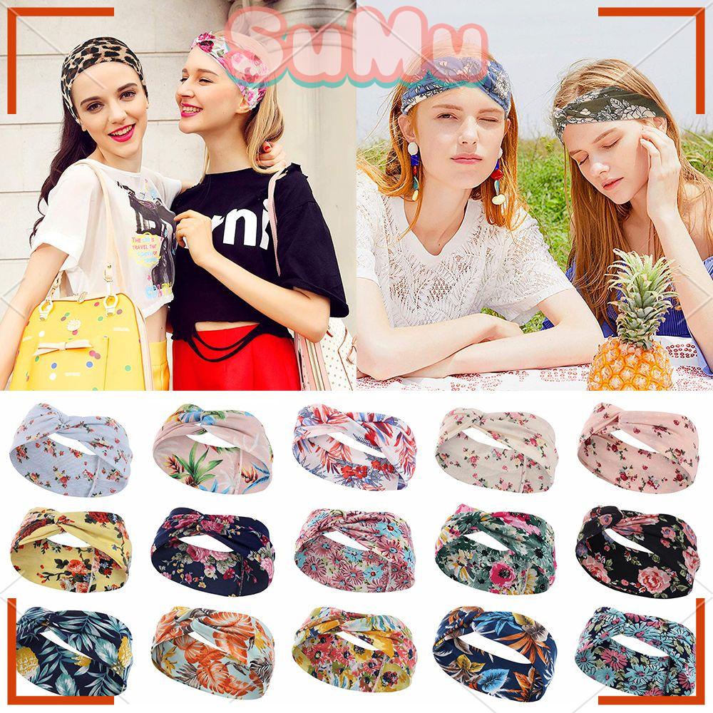 SUMU Băng Đô Thắt Nút Thời Trang Cho Nữ