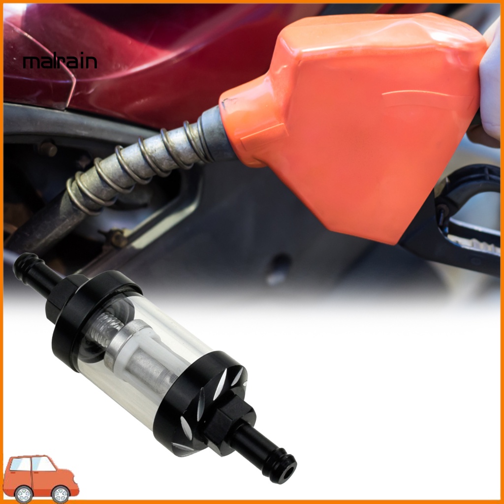 Bộ Lọc Nhiên Liệu Bằng Nhôm Trong Suốt Chống Rỉ Có Thể Tháo Rời Cho Xe Máy