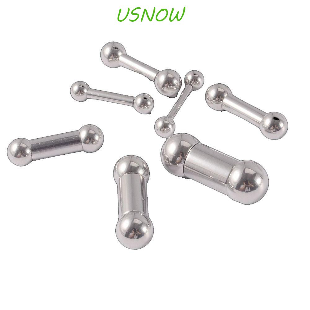 USNOW Khuyên Lưỡi Bằng Thép Không Gỉ Cá Tính Thời Trang Dành Cho Nữ