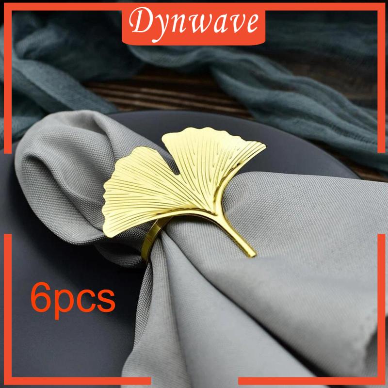 Bộ 6 Vòng Giữ Khăn Ăn Dùng Cho Sinh Nhật / Lễ Phục Sinh