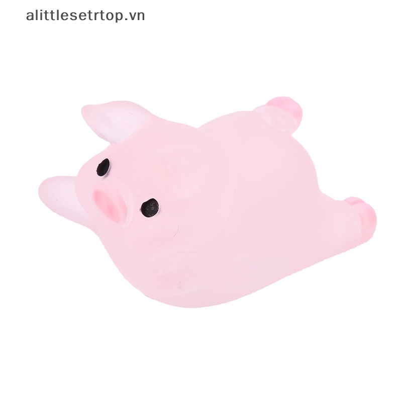 Alittlesetrtop 5/10 cái quả bóng lợn phát sáng dễ thương mochi fun joke gift anti-stress toys diy decor.