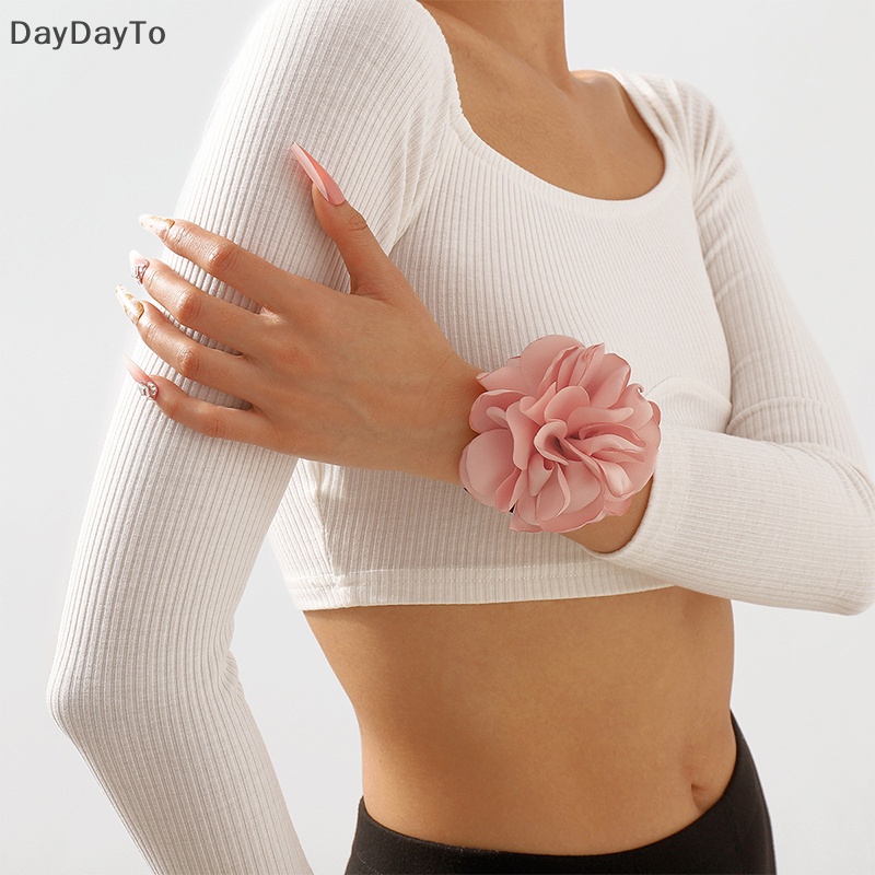 Vòng Cổ Choker Vải Ren Hoa Hồng Phong Cách Gothic Cho Nữ