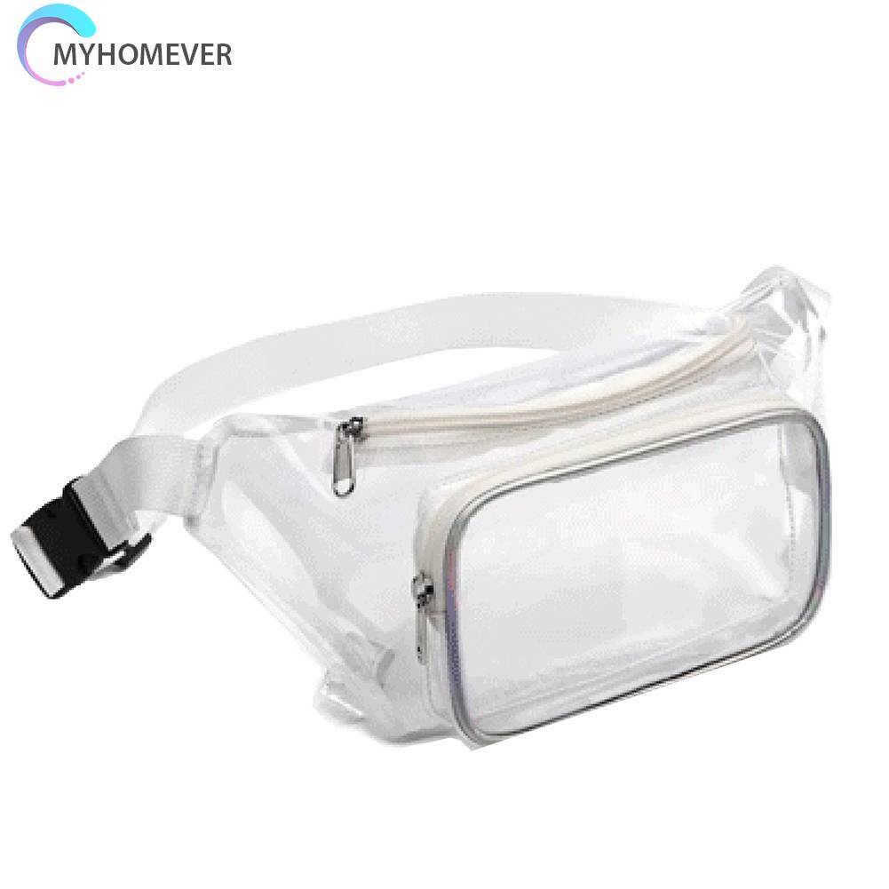 Túi Đeo Chéo Thể Thao Bằng PVC Trong Suốt Sức Chứa Lớn