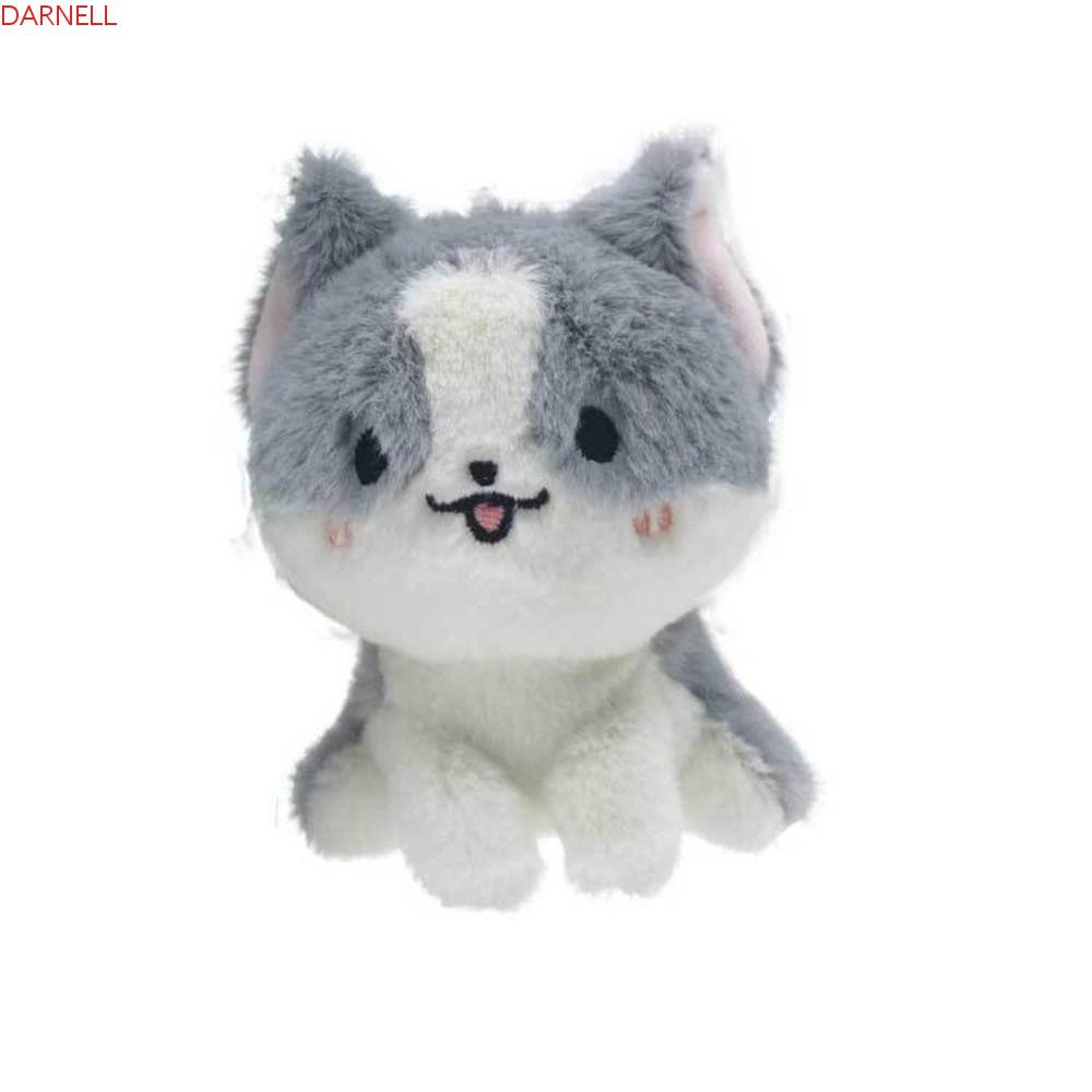 DARNELL Móc Khóa Hình Cún Nhồi Bông Đáng Yêu