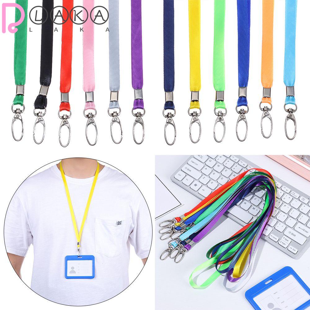 LAKAMIER 1 Dây Đeo Cổ Dày Dặn Giữ Huy Hiệu Thời Trang Cho Văn Phòng