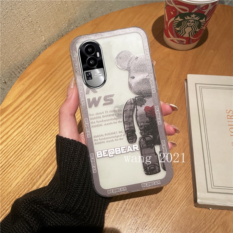 Ốp Điện Thoại Dẻo Trong Suốt Hình Gấu Dễ Thương Cho OPPO Reno10 Reno10 Pro + Plus 5G OPPO A78 4G 2023 OPPOReno10 Pro 5G