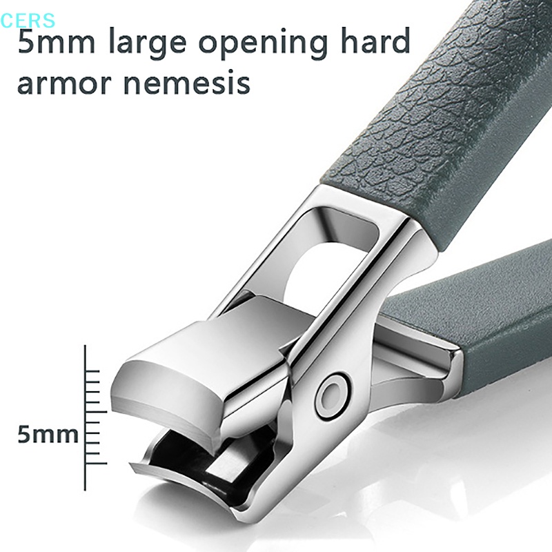 Kềm Cắt Móng Tay Bằng Thép Không Gỉ Dày Dặn Họa Tiết Da RS