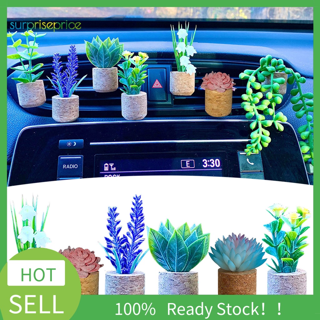 (Bất Ngờ) Kẹp Điều Hòa Không Phai Màu Chống Biến Dạng Dễ Lắp Đặt Giúp Giảm Căng Thẳng 3D Nhỏ Gọn Cho Xe Hơi