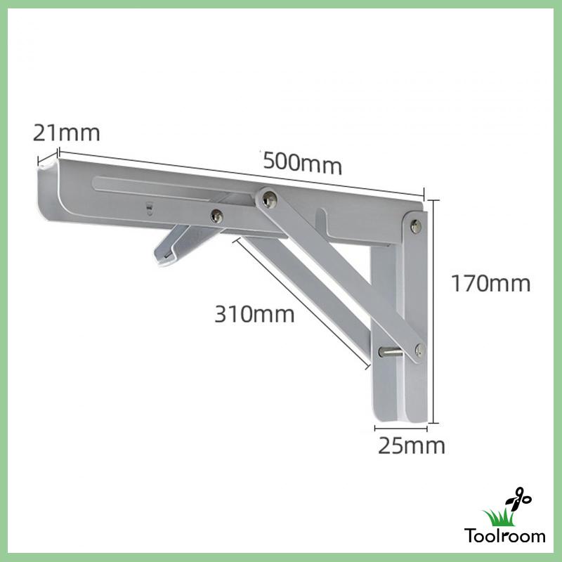 Set 2 Giá Đỡ Kệ Bằng Kim Loại Hình Tam Giác Có Thể Gập Lại Tiết Kiệm Không Gian Cho Phòng Khách Gia Đình