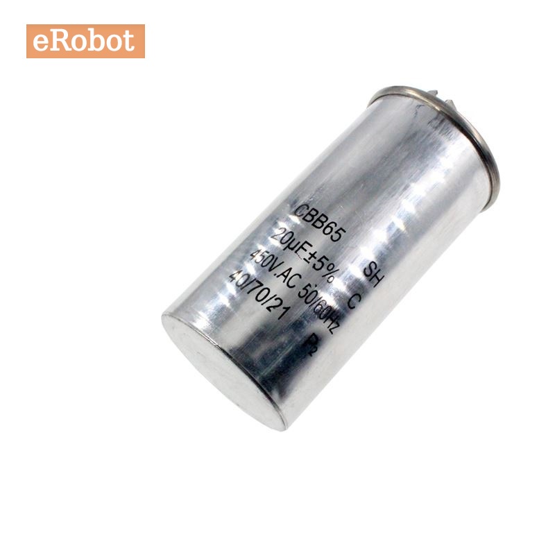 Tụ Điện Động Cơ CBB65 450VAC 5UF 6UF 8UF 10UF 12UF 15UF 20UF 25UF 30UF 35UF 40UF 45UF Chất Lượng Cao