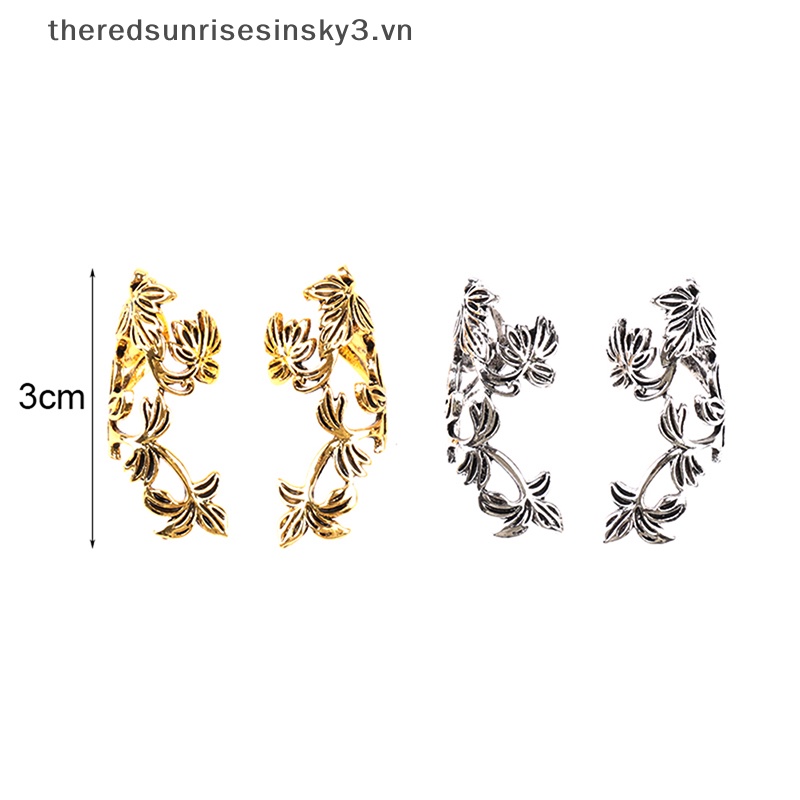 Bông Tai Dạng Kẹp Phong Cách Retro Đơn Giản Thời Trang Dành Cho Nữ