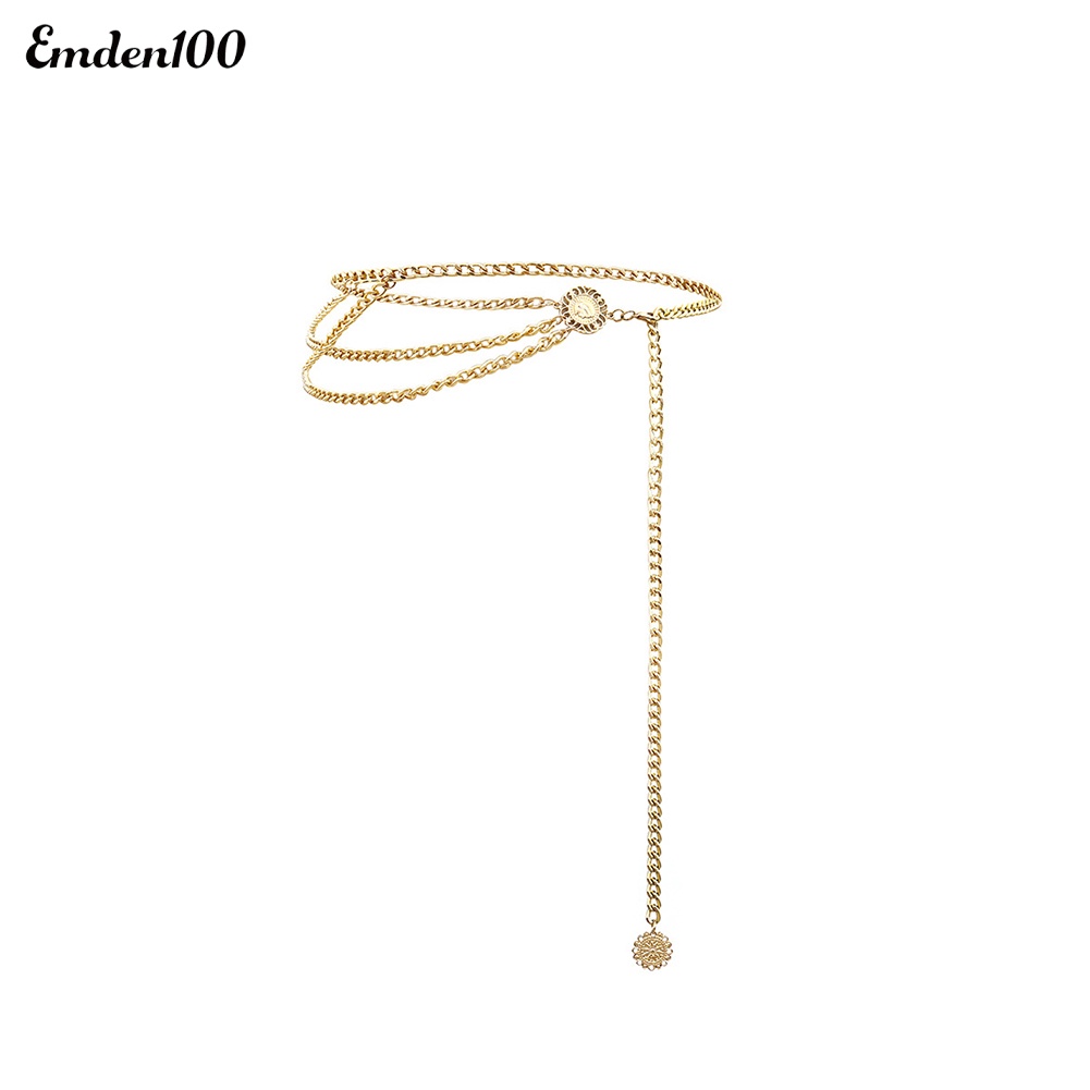 Thắt Lưng Dây Xích Nhiều Lớp Thời Trang Cho Nữ