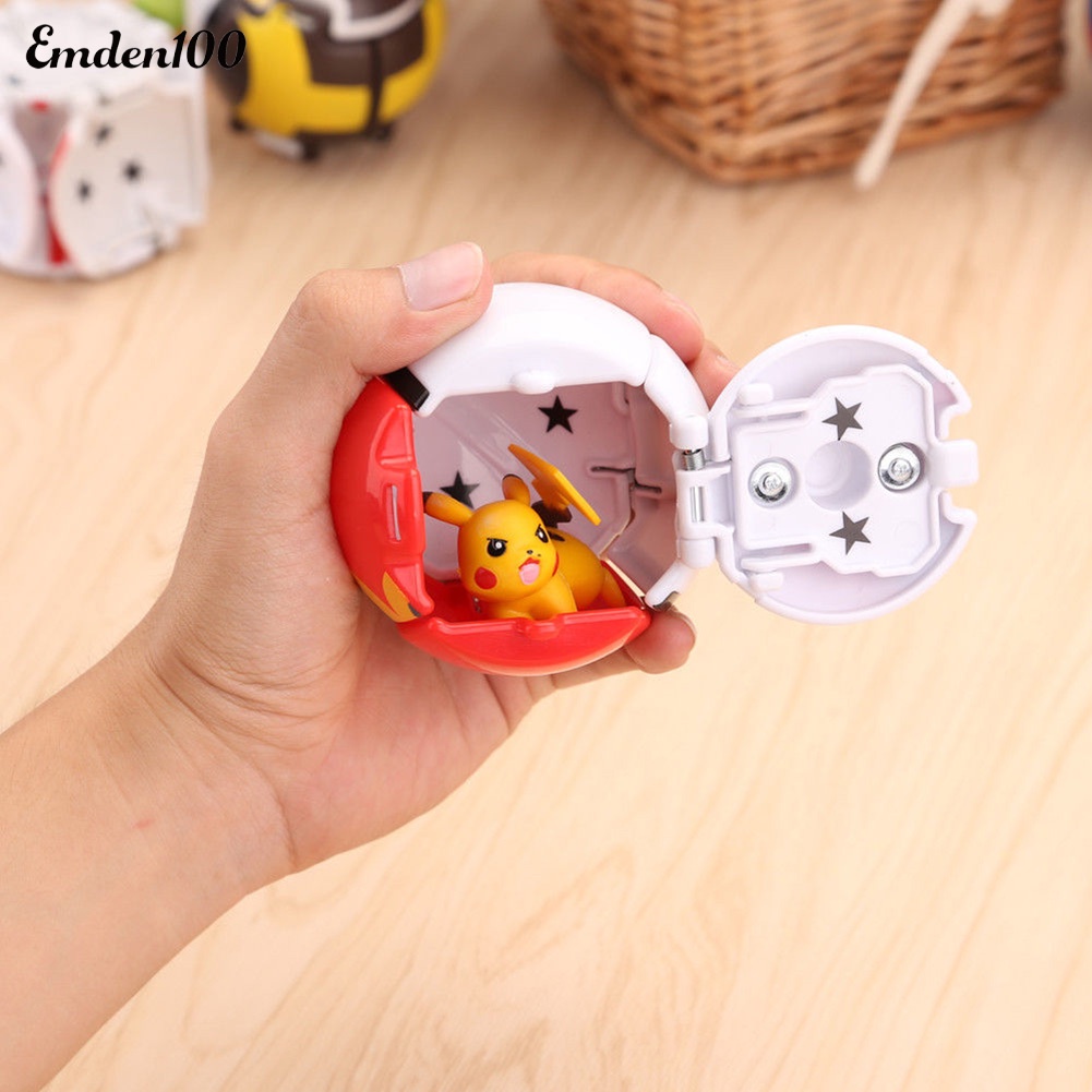 Set 4 Quả Bóng Pokemon Đồ Chơi Cho Bé