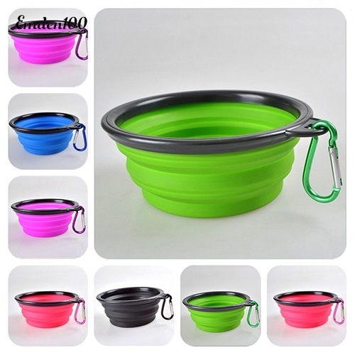Tô Đựng Thức Ăn / Nước Uống Cho Thú Cưng Bằng Silicone