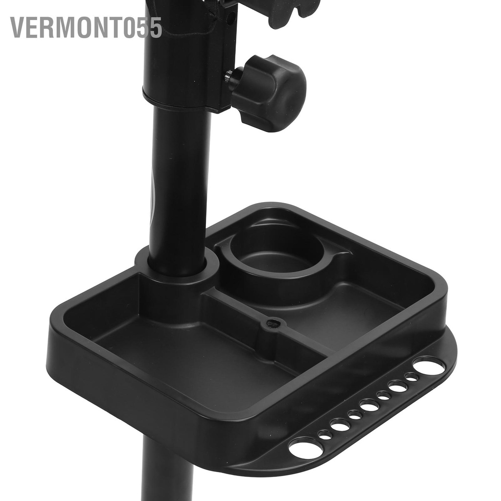 Vermont055 Giá sửa chữa phát hành nhanh xe đạp với miếng đệm chống trượt có thể điều chỉnh giá đỡ hợp kim nhôm