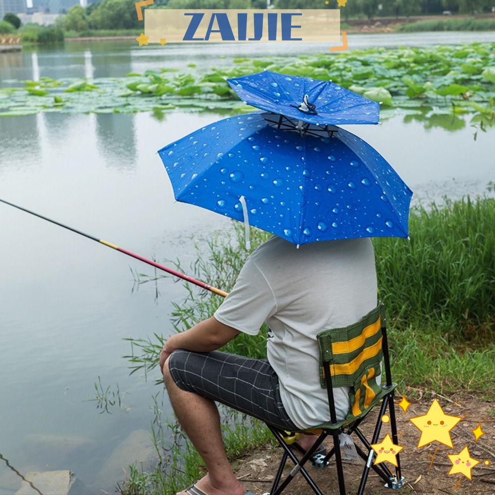 ZAIJIE24 Dù Che Nắng Hai Lớp 77cm Chống Nước Đa Ứng Dụng Cho Hoạt Động Ngoài Trời