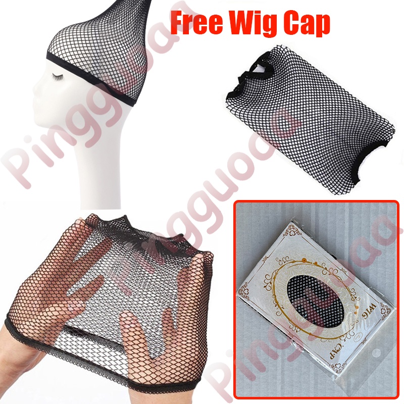 Honkai: Star Rail Tingyun Cosplay Wig 50cm Long Ponytail Wigs with Ears Heat Resistant Synthetic Hair