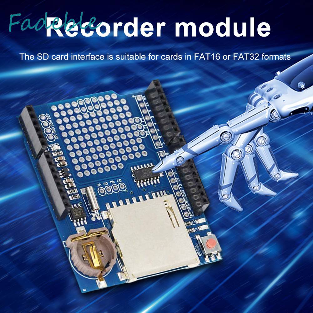 Mô-đun Điều Chỉnh Máy Ghi Âm Logger Shield XD-204 Onboard 3.3V