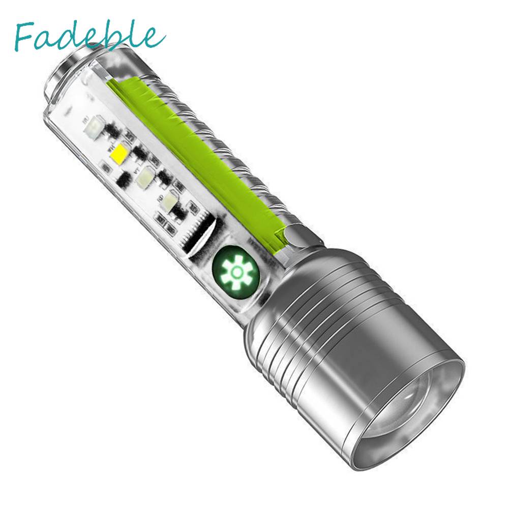 Đèn Pin XHP50 500mAh 800LM Sạc USB Type-C Chống Thấm Nước Tiện Dụng