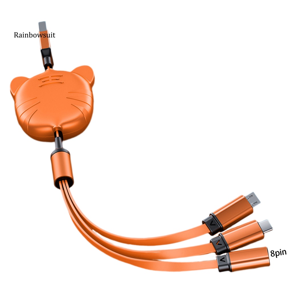 Cáp Sạc Micro USB Type-C 8Pin An Toàn Cho Điện Thoại