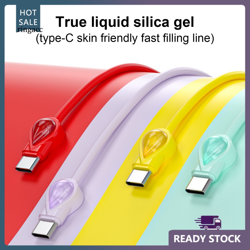 Dây Cáp Sạc Nhanh Loại C Trọng Lượng Nhẹ Dành Cho Điện Thoại Android