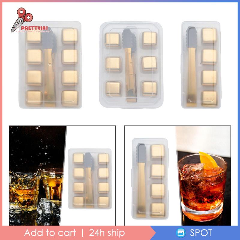 Đá Inox Làm Lạnh Đồ Uống Tái Sử Dụng Tiện Lợi