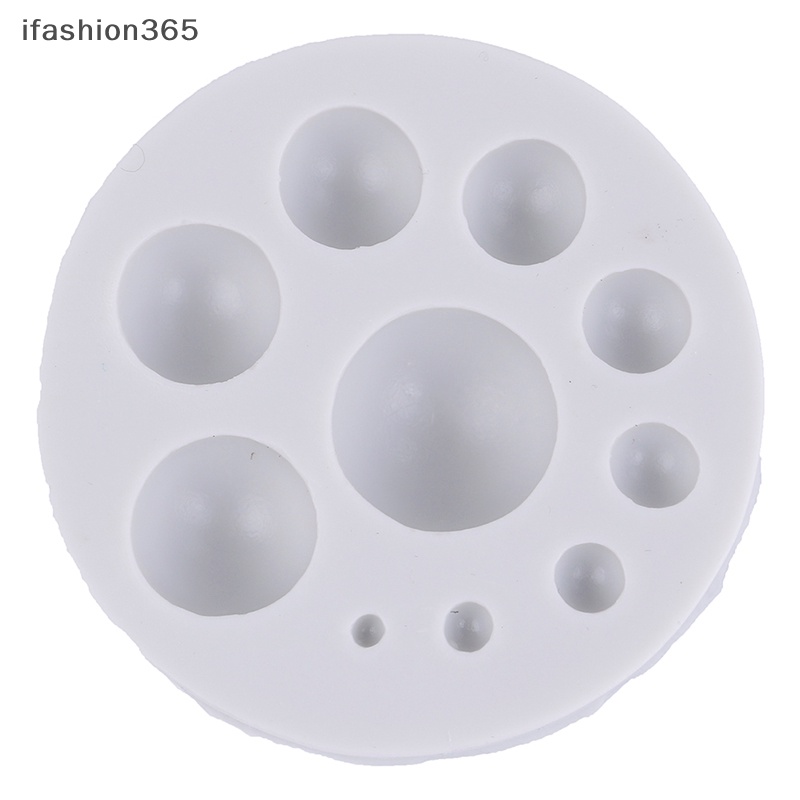 Khuôn Silicon Làm Bánh Kẹo / Sô Cô La / Đá Viên Hình Tròn Thời Trang ifashion365